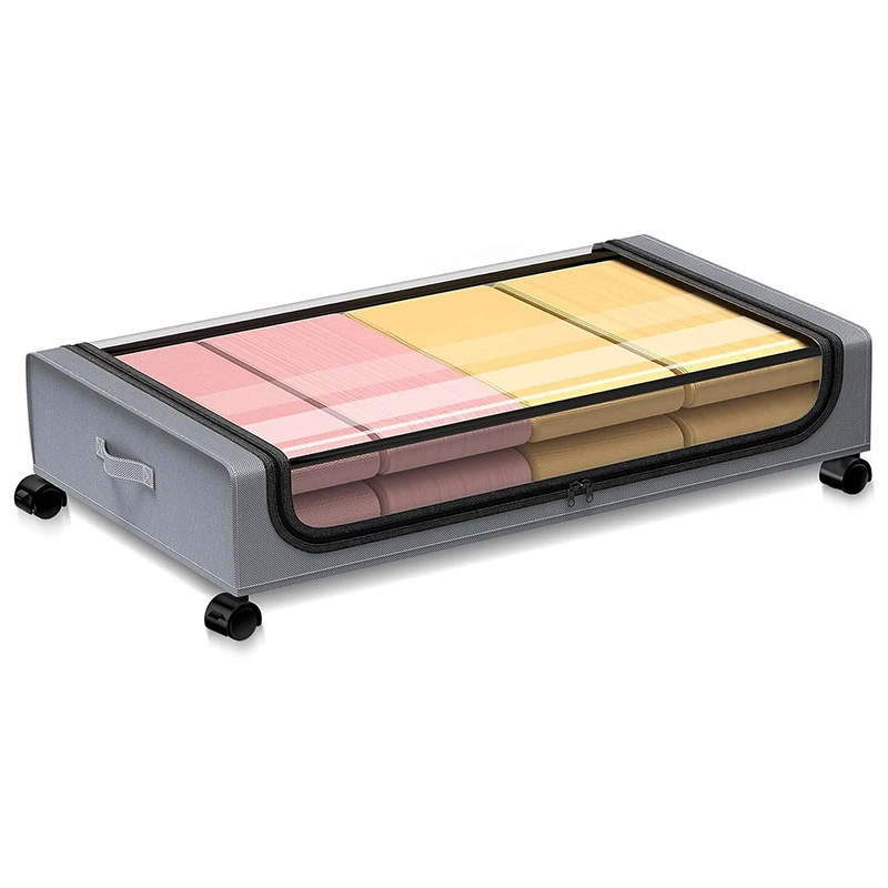 A Wheeled Under-bed Storage Box